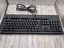 IBM KB-8923 Clicky Keyboard PS/2 Connection & Cord Black Vintage picture
