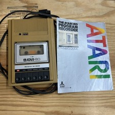 VTG Atari 410 Program Recorder + Manual For Atari 400 800 Computers Parts/Repair picture