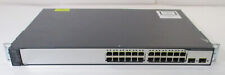 Cisco Catalyst WS-C3750V2-24TS-S 24 Port Network Switch picture