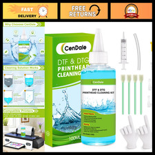 Universal DTF & DTG Printhead Cleaning Solution Kit - 100ML for Epson Printers picture
