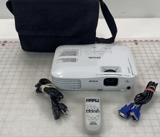 Epson LCD Projector EX 31 Model: H309A with Remote, VGA cord, Bag - Tested Works picture