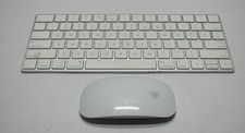 Apple Magic Keyboard 1644 Wireless Bluetooth Bundle w/ Magic Mouse #2 **READ** picture