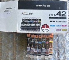 Canon Genuine CLI-42 Ink Cartridges Value Open Box Missing Photo Magenta 7 Total picture
