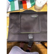 SOLO Black Tech Organizer Travel Pouch Case Bag with Buckle Closure picture