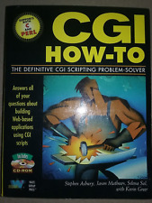 CGI How-To Soft Cover Manual & CD-ROM 1996 The Waite Group, PERL & C picture