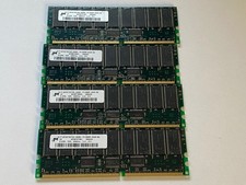Server Kit 4 x Micron 512MB DDR MT18VDDT6472G-202B1 Registered ECC PC-1600 picture