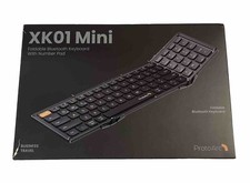 ProtoArc XK01 Foldable Full-size, Wireless Keyboard Black picture