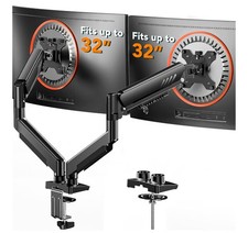 Ergear Dual Monitor Arm, Full Adjustable Monitor Mount for 13–32″ Screens, Fast picture