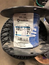Southwire 56917748 300 ft. Blue 24/4 Solid CU CAT5e CMP (Plenum) Data Cable picture