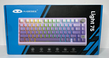 MageGee Light 75 Wireless 75% Hot-Swappable Mechanical Keyboard w/ Knob Tri-Mode picture