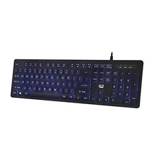 Adesso Large Print Illuminated Desktop Keyboard (AKB139EB) picture