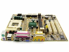 Biostar M6TWG mATX Retro PC Vintage Computer Motherboard Intel Socket 370 picture