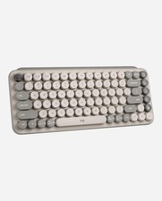 Logitech POP Keys Wireless Mechanical Emoji Keyboard #920-011232 Mist Open Box picture