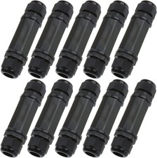 10PCS M22Z Shielded RJ45 Cat6 Double Head Waterproof Connector | Cat5/5e/6 8P8C, picture