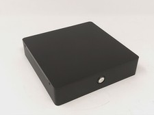 Super Slim Black Aluminum Mini-ITX PC Case for Fanless DC Motherboard *NEW*  picture