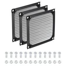 3 Pack 92mm Computer Fan Filter Grill Stainless Steel Mesh Dustproof Case Cover picture