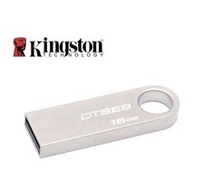 Kingston DTSE9 Silver UDisk 16GB USB 2.0 Flash Drive Memory Stick Storage Device picture