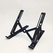 1pc Foldable Laptop Stand Extra Large Height Adjustable 10 Level Desk Holder-NEW picture