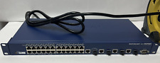 Netgear ProSafe 24+4 Fast Ethernet L3 Managed Stackable w/ PoE FSM7328S EUC picture