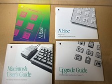 VTG 90s Macintosh At Ease Setup, Reference Guide, Mac User Guide, Upgrade Guide picture