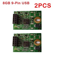 2 Set 8GB 9-Pin USB Flash Drive Disk On Module DOM (Big 9PIN) USA picture