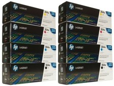 2 Sets (8) Factory Sealed HP C5530A C5531A C5532A C5533A Toner Cartridges 304A picture