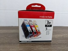 Canon BCI-3e Color Ink Tank for the BC-31e CMY InkJet Cartridge - 3 Pack *NIB  picture