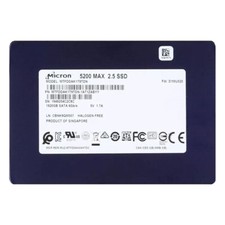 Micron 5200 MAX 1.92TB SSD SATA 6Gbps Solid State Drive MTFDDAK1T9TDN-1AT1ZABYY picture