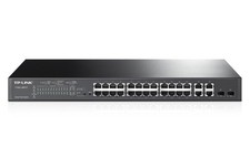 TP-LINK T1500-28PCT Smart PoE+ Switch 24 Ports 10/100 + 4 Gigabit picture