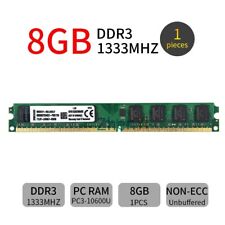 Kingston 8GB DDR3 1333MHz PC3-10600U 240Pin KVR1333D3N9/8G PC Desktop Memory RAM picture