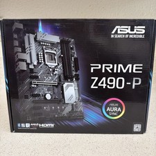 ASUS PRIME Z490-P Motherboard Intel Z490 LGA 1200 ATX With Original Box picture