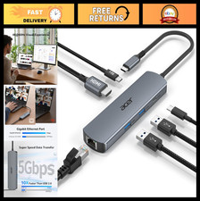 6-in-1 USB-C Hub with Ethernet, 4K@60Hz HDMI Adapter, Multiport Converter picture
