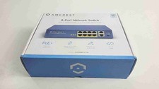 Amcrest 8-Port PoE+ Switch 96W With 2 Uplink Ports Metal Housing AMPS9E8P-AT-96 picture