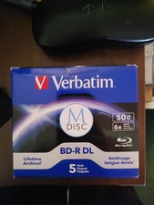 Verbatim MDisc BD-R DL 6X 50GB 5 Pack picture
