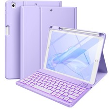 Hamile for iPad 9/8/7th Generation Case with Keyboard 10.2 Inch - Wireless picture