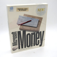 SEALED Microsoft Money 1991 Original Version 5.25 & 3.5 picture