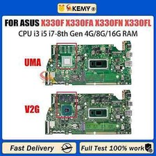 For ASUS X330FA X330FN X330FL S330F I330F Motherboard I3 I5 I7 CPU 4G/8G/16G RAM picture