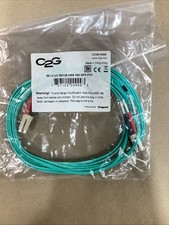 10 Pack - Legrand C2G Fiber Optic Cable 3M LC-LC 50/125 OM4 10G DPX PVC Duplex picture