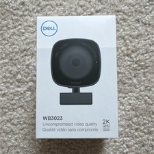 Dell WB3023 USB-A 2K QHD Webcam HDR Autofocus Clip-On Black 30fps 2560x1440 picture