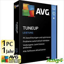 AVG PC TuneUp 2024 1 PC Full Version 1 Year TuneUp Utilities DE Tune Up 2023 NEW picture