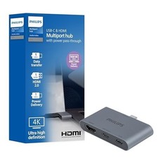 Philips USB-C & HDMI Hub with Power Delivery picture