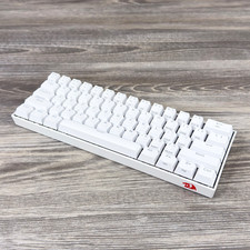 Redragon Draconic White K530W-RGB Wireless Bluetooth Keyboard Tested & Working picture