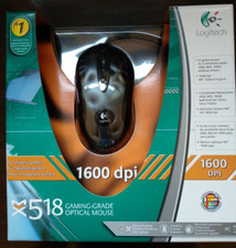 Logitech MX518 (2005) Optical Gaming Mouse - 1600 DPI - Original Release - Rare picture