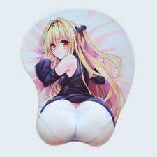 Anime Mouse Pad Sexy Big Soft Breast 3D Gaming Mouse Pad Silicone  picture
