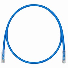 Panduit UTP6A3BU Copper Patch Cord, Cat 6A, Blue UTP Cable, TX6A 10Gig UTP, 3ft picture