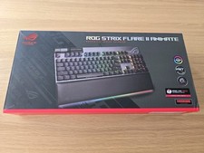 ASUS ROG Strix Flare II Animate Wired USB Backlit Gaming Keyboard Black picture