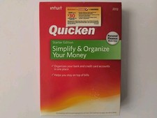 Intuit Quicken Starter Edition 2012 Windows XP/ SP2 & Up/Vista/ 7 NEW SEALED picture