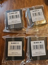 B-0051 BK,C,Y,M, Ink Cartridges FOR BROTHER DCP-130C/330C/350C/540CN/560CN.. New picture
