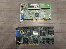 Diamond Monster 3D II 8MB 3dfx Voodoo2 + ATI Rage LT Pro AGP Compaq Tested picture