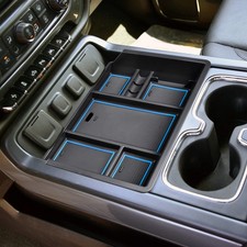 Center Console Organizer Tray Compatible with Chevy Silverado 1500/2500HD 2014-2 picture